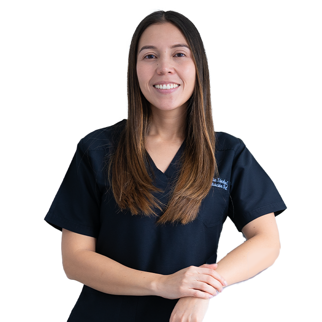 Dr. Natalia Sanchez, aesthetic and rehabilitation specialist at Prevedonto clinic Bogota Colombia